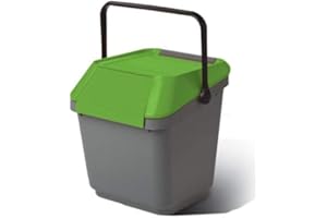 MATTIUSSI ECOLOGIA S.P.A. EASYMAX 35 lt - I contenitori per la differenziata salva spazio (Verde)
