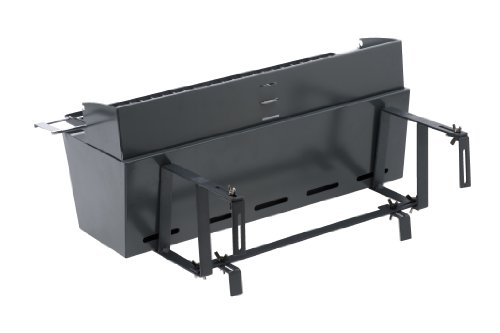 Landmann Holzkohle – Balkongrill, Silber, 50 x 20,5 x 23,5 cm - 2