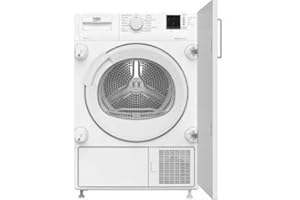 Beko DTIKP81131W 8kg Integrated Heat Pump Tumble Dryer
