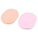 2 Pcs 4.3" Length Soft Sponge Face Washing Cleansing Pads Puff for Lady