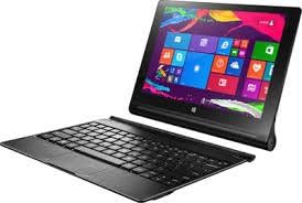 Lenovo Yoga 2 1051L 10.1-inch Laptop (Atom Z3745/2GB/32GB/Windows 8.1/Integrated Graphics), Ebony Black