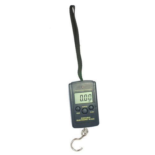TIMETOP - Báscula digital portátil con gancho para pesca, 20 g, 40 kg