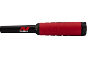 Minelab - Wasserdichter Pinpointer Metalldetektor für Experten mit Ton-ID und Einstellbarer Empfindlichkeit (eingebaute Taschenlampe, Holster und Umhängeband im Lieferumfang enthalten) (PRO-FIND 40)