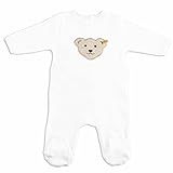 Steiff Unisex Baby 0002892 1/1 Sleeves Romper