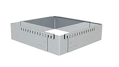 DE BUYER -3013.20 -cadre inox extensible 20x20x5 jusque 37x37x5
