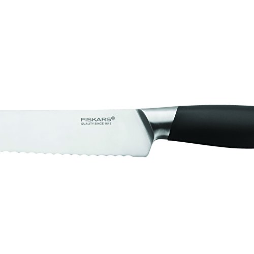 Fiskars Brotmesser, Gesamtlänge: 36 cm, Qualitätsstahl/Kunststoff, Functional Form+, 1016001 - 2