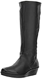 Sohle: Gummi ECCO Damen Skyler Hohe Stiefel, Schwarz (Black 51052), 36 EU