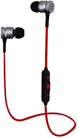 Yigenet Wireless Headphones V4.1 Bluetooth Headset Hifi Stereo Magnetic Earphones Sweatproof In-Ear Earbuds with Built-In Mic for Sports