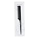 HYOUJIN®612 Black Carbon Pintail Teaser Comb, Rattail Teasing Comb, Triple Teeth Tail Comb for Professional Salon/Barber Sectioning and Styling-Perfect Lifting Fluffing-Incredibly Lightweight, Anti static, Heat Resistant-Entire Handmade Carbon Comb