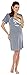 Zeta Ville Maternity - Women's Nursing Nightdress Robe Set Labour Hospital 126c (Graphite, UK 14)
