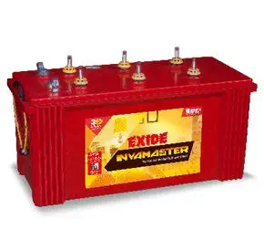 EXIDE INDUSTRIES Exide Inva Master Fem0 - Imtt1800 180 Ah 48 Months (36 F + 12 P) Red