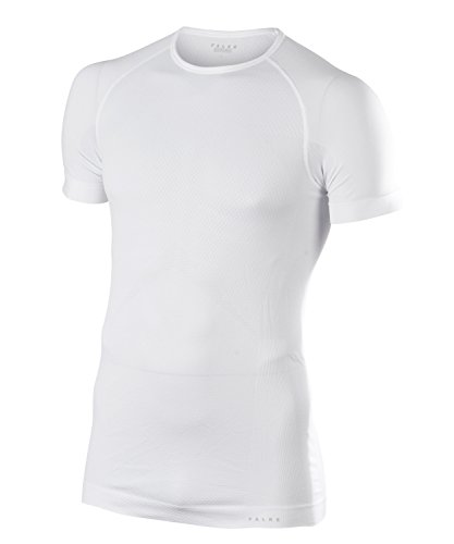 FALKE ESS Cool Short Sleeve Men, Maglietta Uomo, White, L