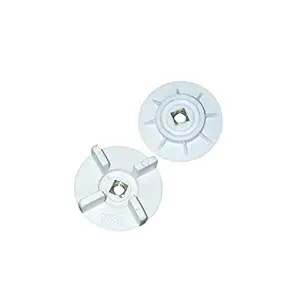 Pmw - Mixer Grinder Jar Coupler for Philips and Sumeet Jars - White - 1 Set