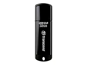 Transcend JetFlash 350 32GB USB Pen Drive (Black)