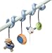 Price comparison product image Kaloo Pram Spiral with 4 Rattle Toys (Blue)