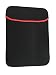 UNMCORE™ Neoprene Material Reversible Slim Soft Carry Bag Case Cover Pouch Laptop Sleeve Bag Fits upto 15.6 inch Laptop - Black & Red RS.205.00