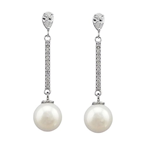 Leviolet Damen Ohrhanger Silber 925 Ohrringe Hangend Lange Tropfen