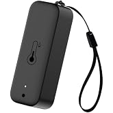 WiFi Sıcaklık ve Nem Sens&ouml;r&uuml; (Tuya, Smart Life Uyumlu) (WSN-03P Siyah)