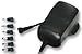 Price comparison product image Eco-Friendly 600mA Rotary Switch Adaptor 3 Pin Uk Plug - AC-DC POWER SUPPLY 600MA 3-12V