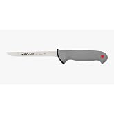 Arcos Color Prof Boning Knife Nitrum Black 150mm | Professional butcher knife for cutting bones and meat. Ergonomic polypropy