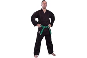 Budodrake Karateanzug Bushido schwarz