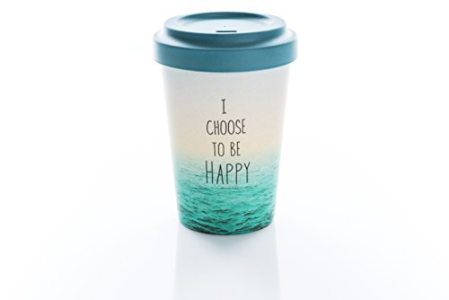 Coffe to go Becher Bamboo Cup (Choose Happy)