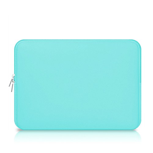 ROSENICE Laptop H  lle Tasche f  r 13 Zoll Macbook Mac Air Pro Retina  Gr  ne Neopren Wasserdicht 