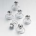 Ring pins DIAMANTE STONE HAIR PINS Diamante Crystal Bridal Hair (R Swirl Hair)