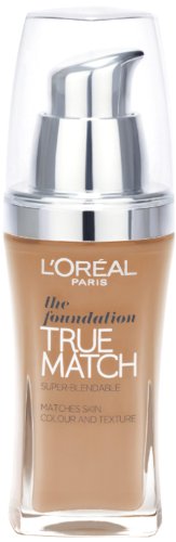 L'Oreal Paris True Match Foundation - 30 ml, Beige (Number N4)