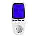 Produktbild EU-Plug Power Meter, 230V 50Hz Strom Usage Monitor Home Energy Volt Ampere Watt Stromverbrauch Sockel Energiezähler, für Home Office