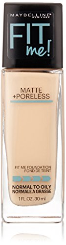 Maybelline Fit Me Matte Plus Poreless Foundation - 110 Porcelain