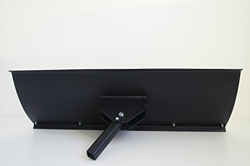 Schneeschild 125×40 schwarz Räumschild Schneeschieber Quad Rasenmähertraktor - 3