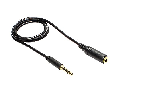 Alcasa AS-35V4B2 2m 3.5mm 3.5mm Negro Cable de Audio - Cables de Audio (3.5mm, Macho, 3.5mm, Hembra, 2 m, Negro)