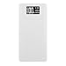 Produktbild KNOSSOS S1 Ultra Thin 20000mAh Large Capacity Li-Polymer Power Bank with LCD Display - White
