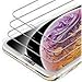 Price comparison product image Syncwire iPhone XS/X Tempered Glass Screen Protector - [3 Pack] 0.33mm Thickness 2.5D 9H Premium Scratch Resistant Protector Film with Installation Kit - Face ID Protective