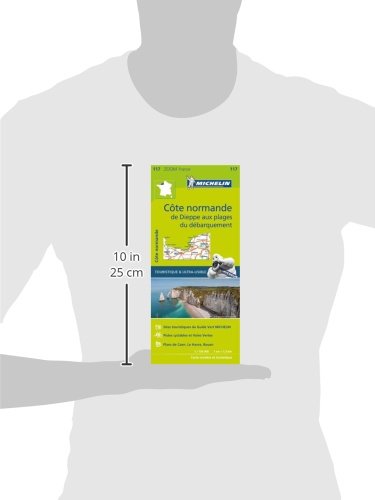 Livres Couvertures de Côte normande, de Dieppe aux plages du débarquement : 1/150 000