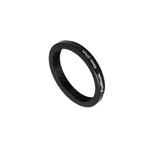 Fotodiox Metal Step Down Ring Filter Adapter, Anodized Black Aluminum 43mm-37mm, 43-37 mm