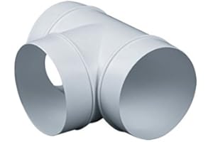 ARZER Raccord de tuyau en forme de T - Diamètre : 125 mm - Extracteur d'air - Connecteur à 3 voies - Adaptateur KO125-26