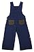 Green Nippers Baby Boy's Organic Cotton Dungarees with Roll Up Legs Dungarees Blue 3 - 6 Months