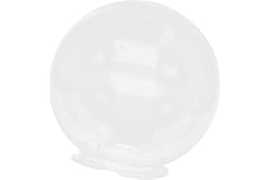 INOOMP Abat-Jour Ampoules Décoratives Luminaires Extérieurs Globe Ampoules En Plastique Transparent Couvercle De La Lampe Extérieure Abat-Jour Couverture Porche Lumière Couverture