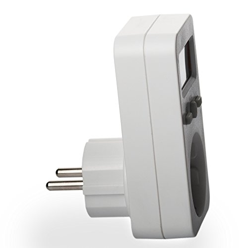 Energiekostenmessgerät max. 3680W Energiemonitor Stromverbrauch Strommessgerät Energie Energieverbrauch Stromkosten Messgerät HG01EM - 5