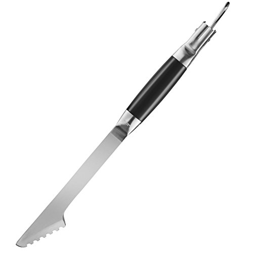 Westmark Grillzange, Länge: 48,5 cm, Rostfreier Edelstahl/Kunststoff, Futura, Silber/Schwarz, 15002270 - 2