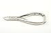 Blizzard Podiatry General Purpose Concave PETITE Toe Nail Clipper Nipper - Professional Chiropody Cutter Instrument With SMOOTH Handles - 12cm GERMAN Stainless Pedicure Plier - CE Approved Foot Care Tool With FREE Nail Dresser GIFT