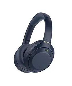 Sony WH-1000XM4 Wireless Bluetooth Over The Ear Headphone with Mic (Blue)