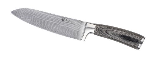 WAKOLI 1DM-SAN-EDS Santoku Damastmesser, Japanischer Damaststahl VG-10 - Edis Santokumesser