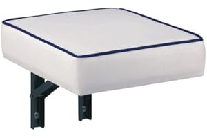 Plastimo Side Mounted Hinged White Folding Boat Seat Motor Speed Fishing