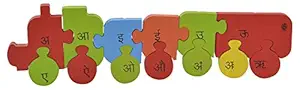 Skillofun Wooden Take Apart Hindi Vowel, Multi Color