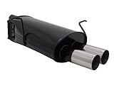 einfache Montage Novus Sportauspuff Gruppe N 2x76mm RL-Design
