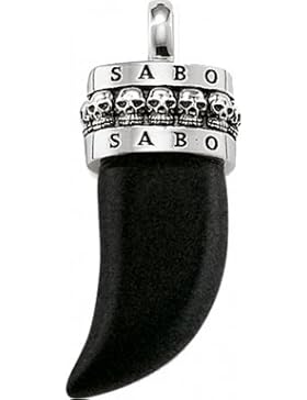 AH Zahn matt schwarz mit Totenkopf