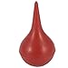dersoning Werkzeug-Labor-Leuchtmittel Spritze Saugleistung aus Gummi (rot 90 ml)